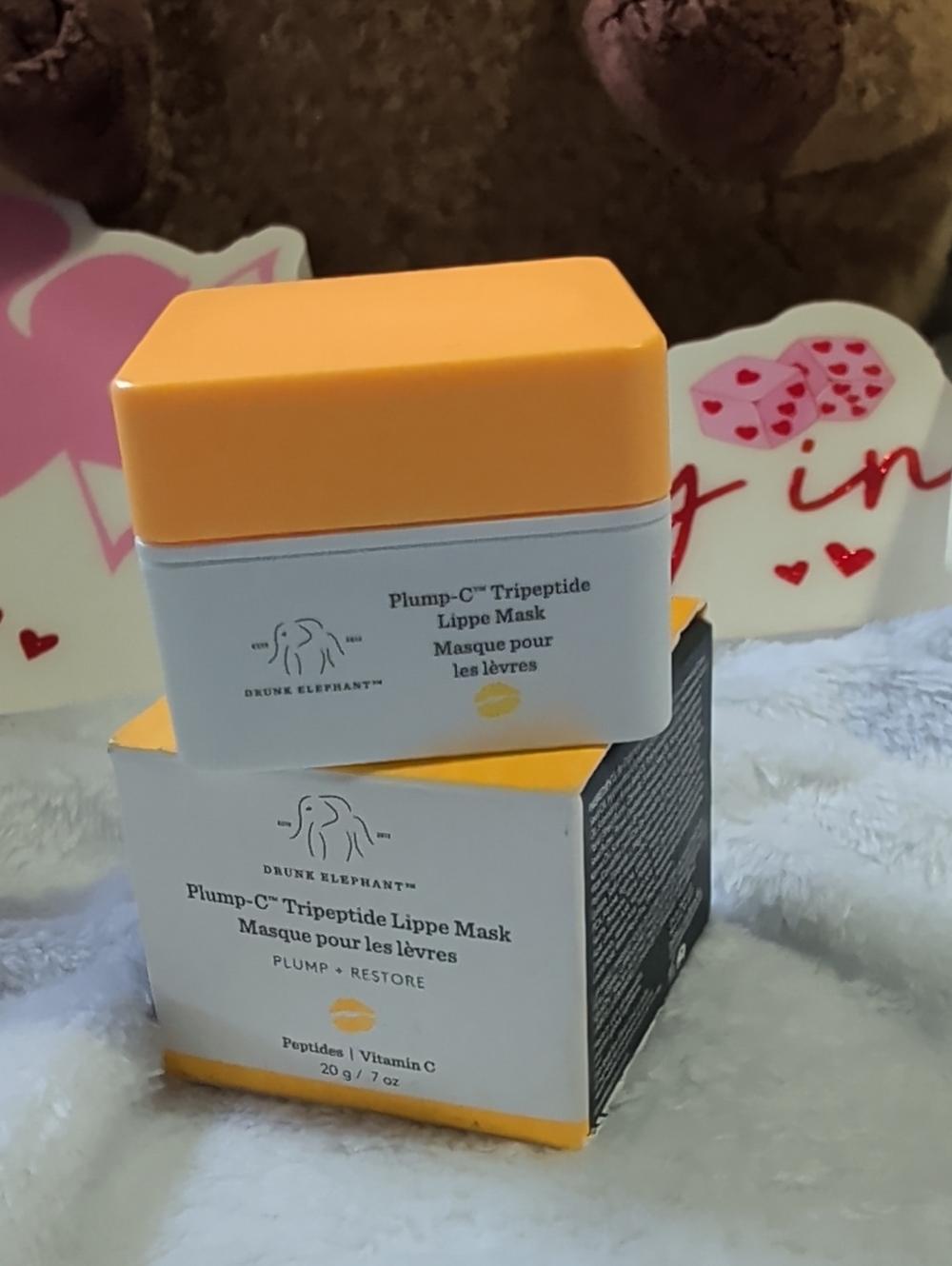 Drunk Elephant Plump-C Tripeptide Lippe Mask